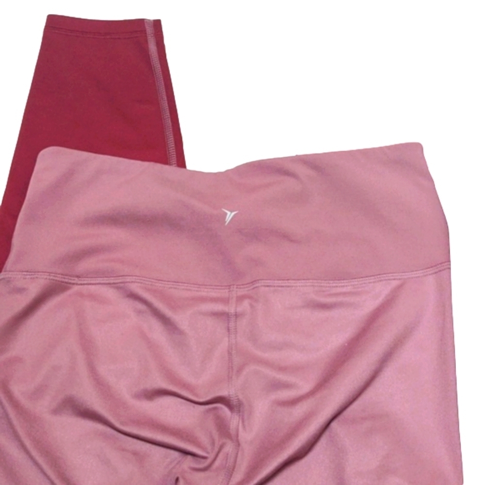 2 Piece Bundle of Athletic Leggings Yoga Pants Gym - Picture 3 of 6